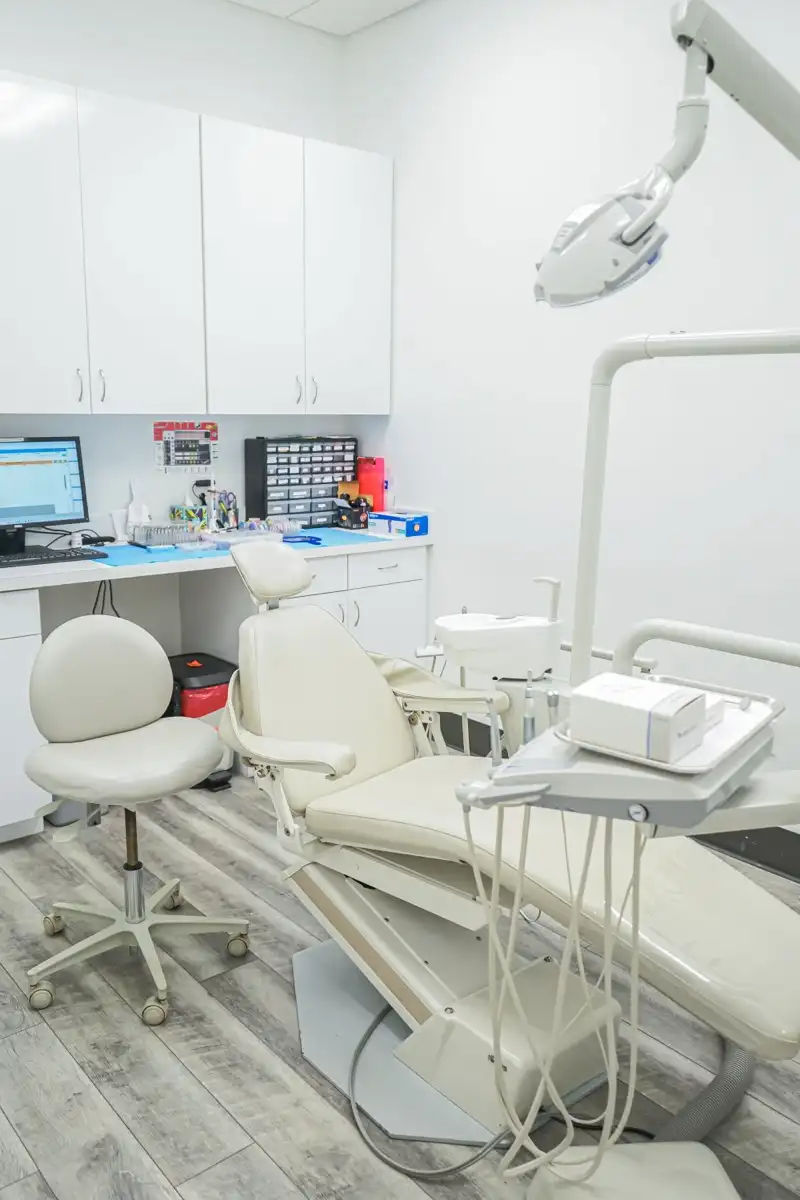 Patient treatment room at Zipper Orthodontics Boca Raton