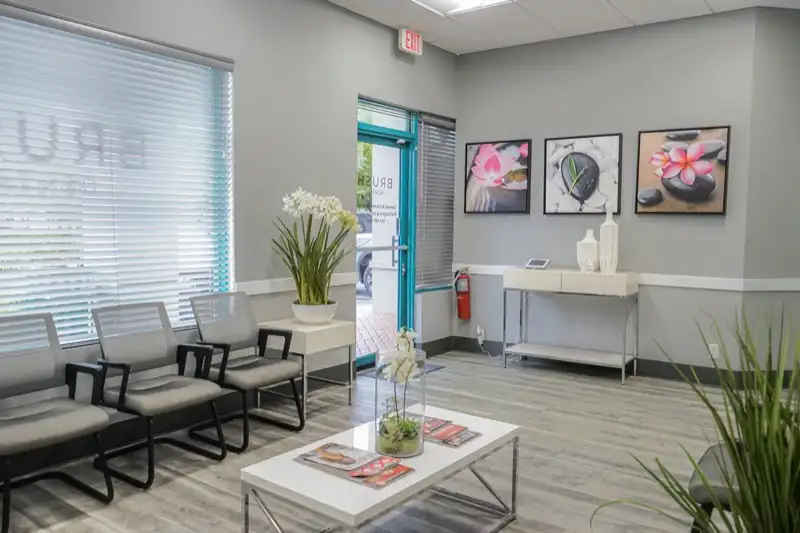 Waiting room at Zipper Orthodontics Boca Raton