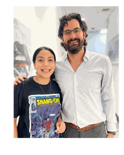 Happy patient with Dr. Zipper